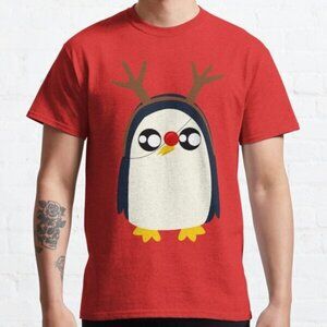 Gunter Its Christmas Holiday Penguin Graphic Festive Cute Humor Style T-Shirt 81
